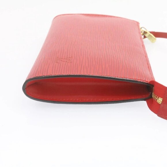 LOUIS VUITTON Epi Pochette Accessoires Pouch Red - Picture 5 of 16